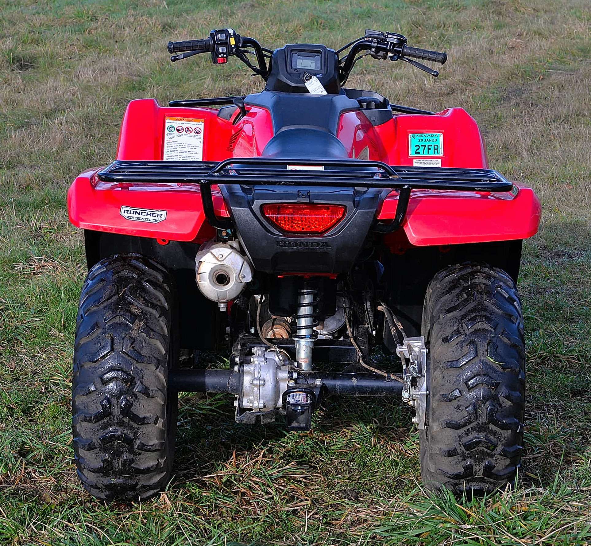 2017 HONDA FourTrax Rancher 4X4 ES