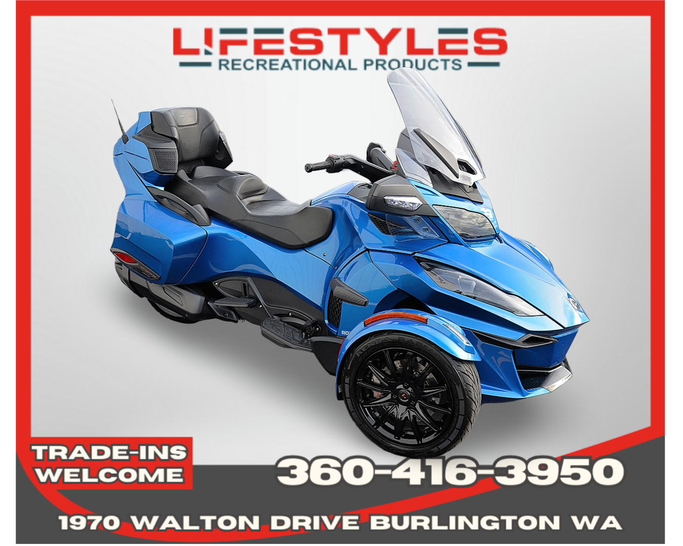 2018 CAN AM SPYDER RT LTD SE6