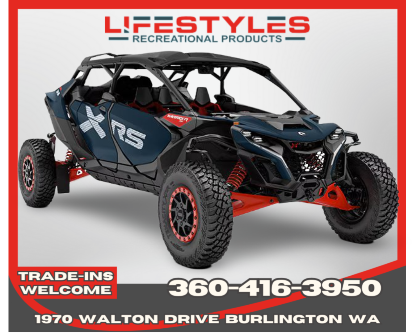 CAN-AM Maverick R MAX X RS with Smart-Shox