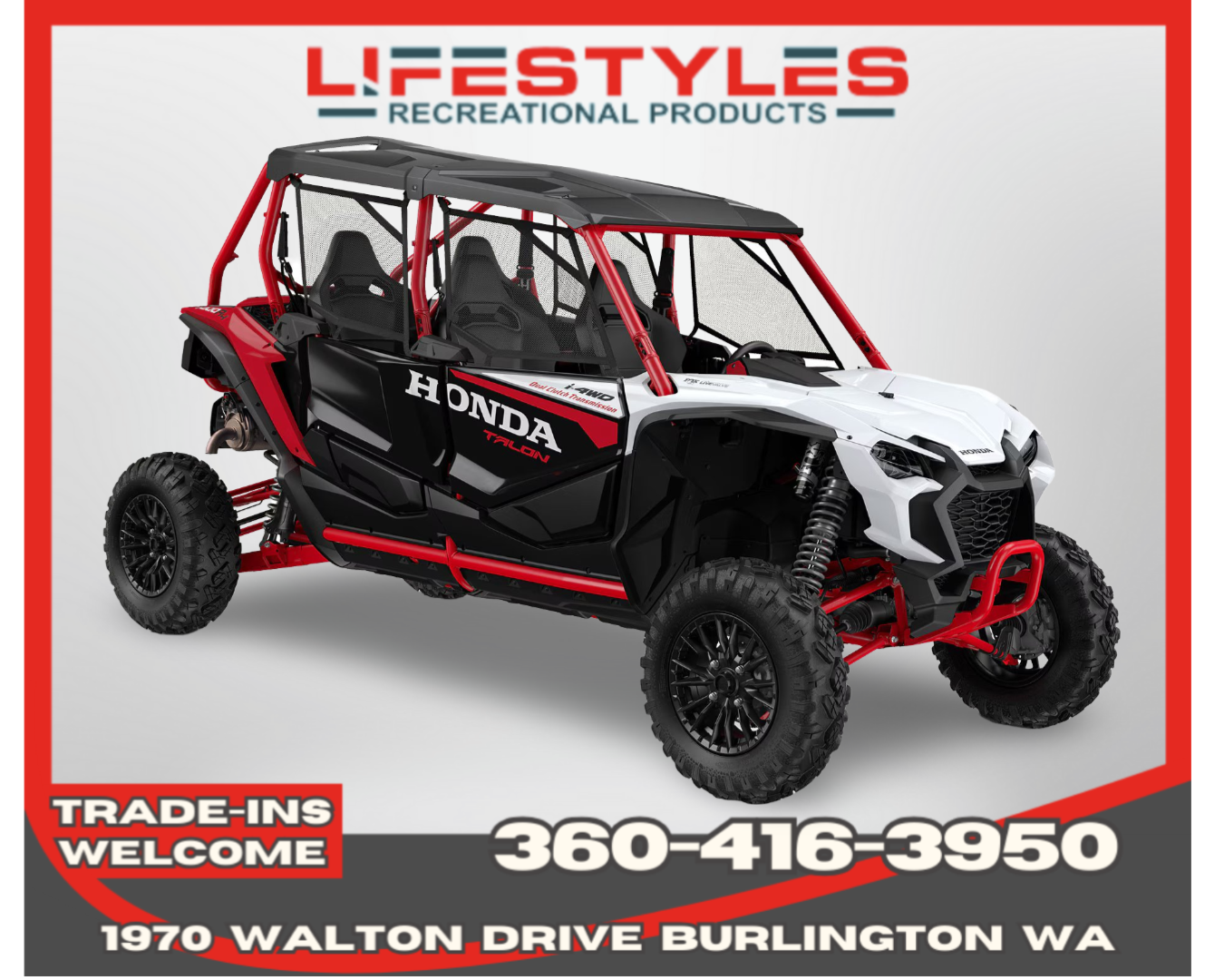 HONDA TALON SXS10S4RDR