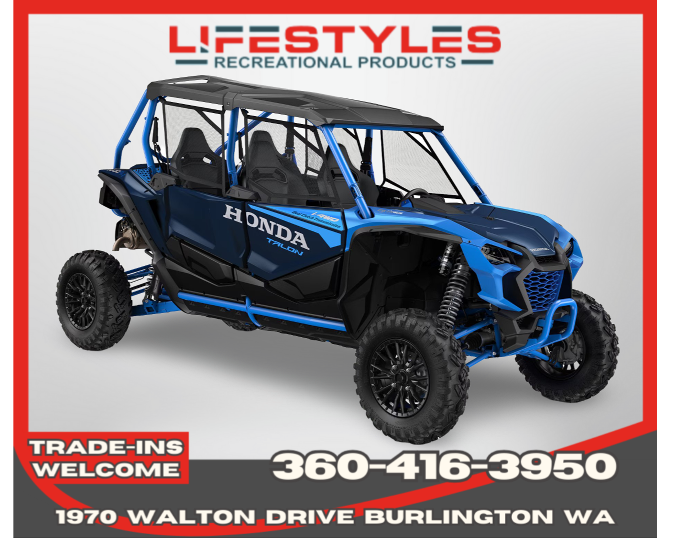 Honda TALON SXS10S4XDR
