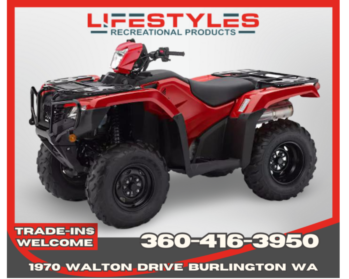 HONDA TRX520FM1S FOREMAN