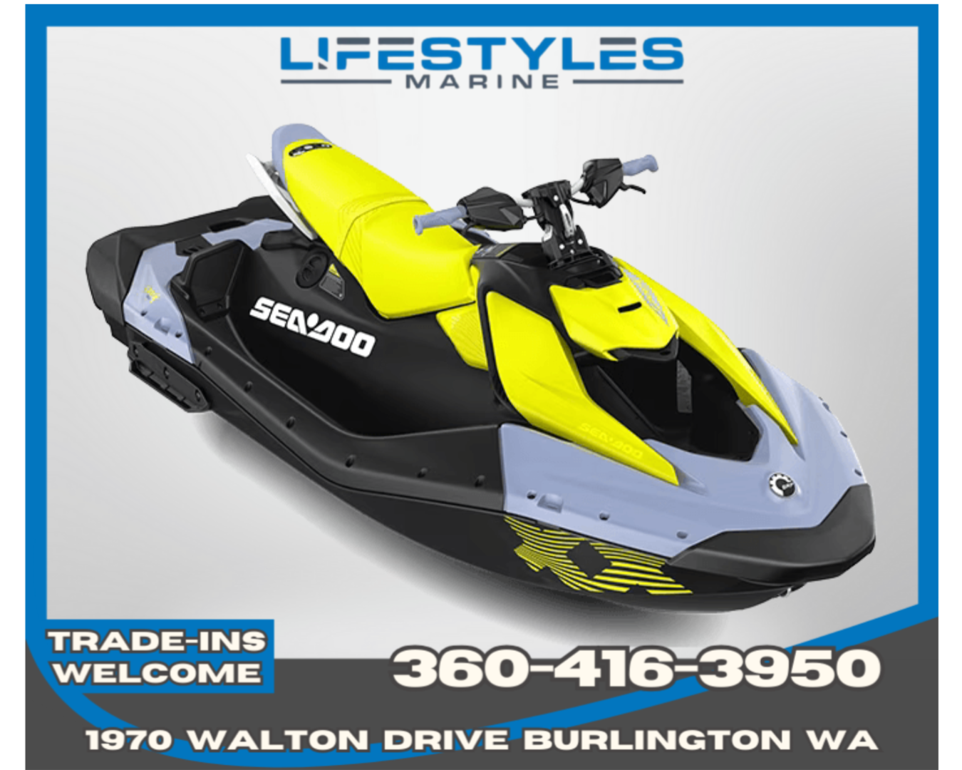 SEADOO SPARK 3UP TRIXX 90