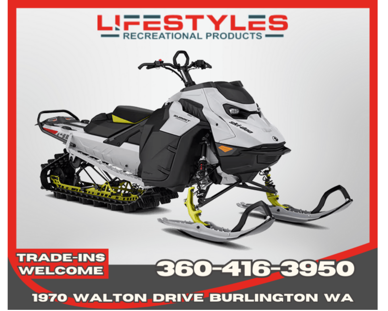 2025 SKI DOO SUMMIT EDGE