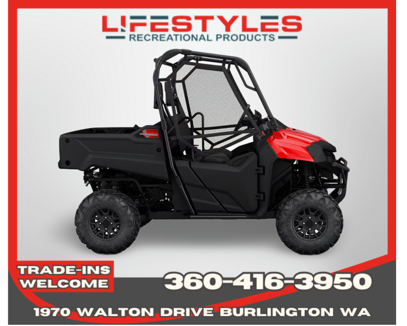 HONDA Pioneer 700 Deluxe