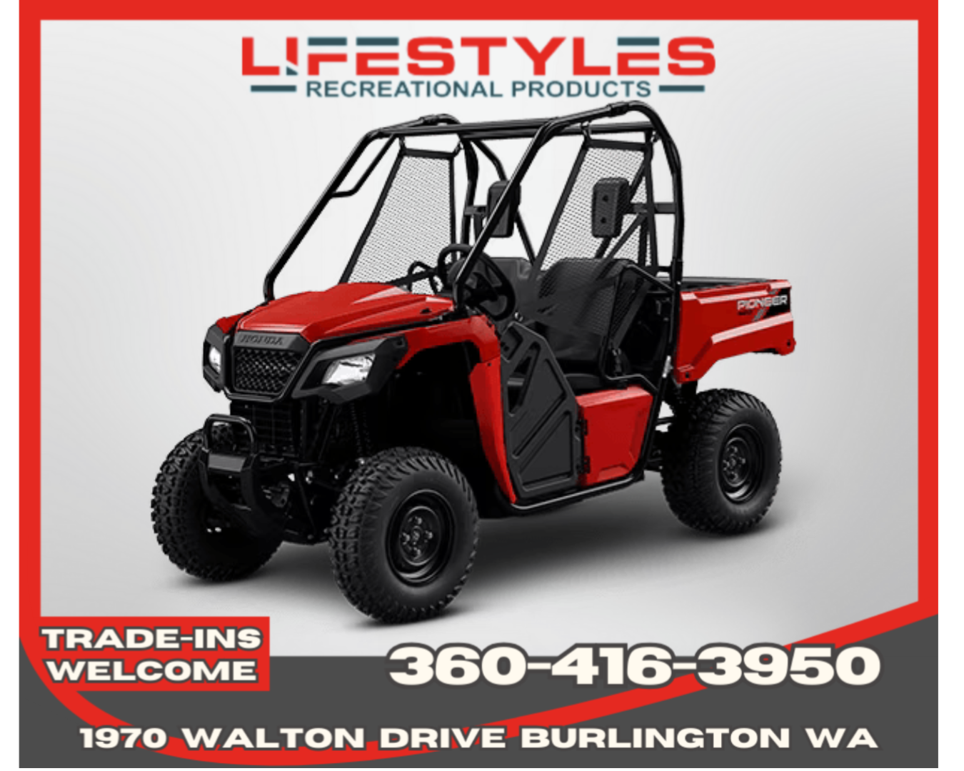 HONDA PIONEER SXS700M2S