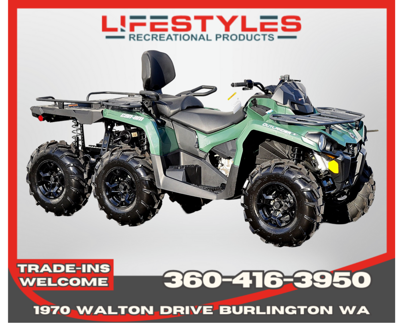 CAN-AM Outlander MAX 6x6 DPS 450
