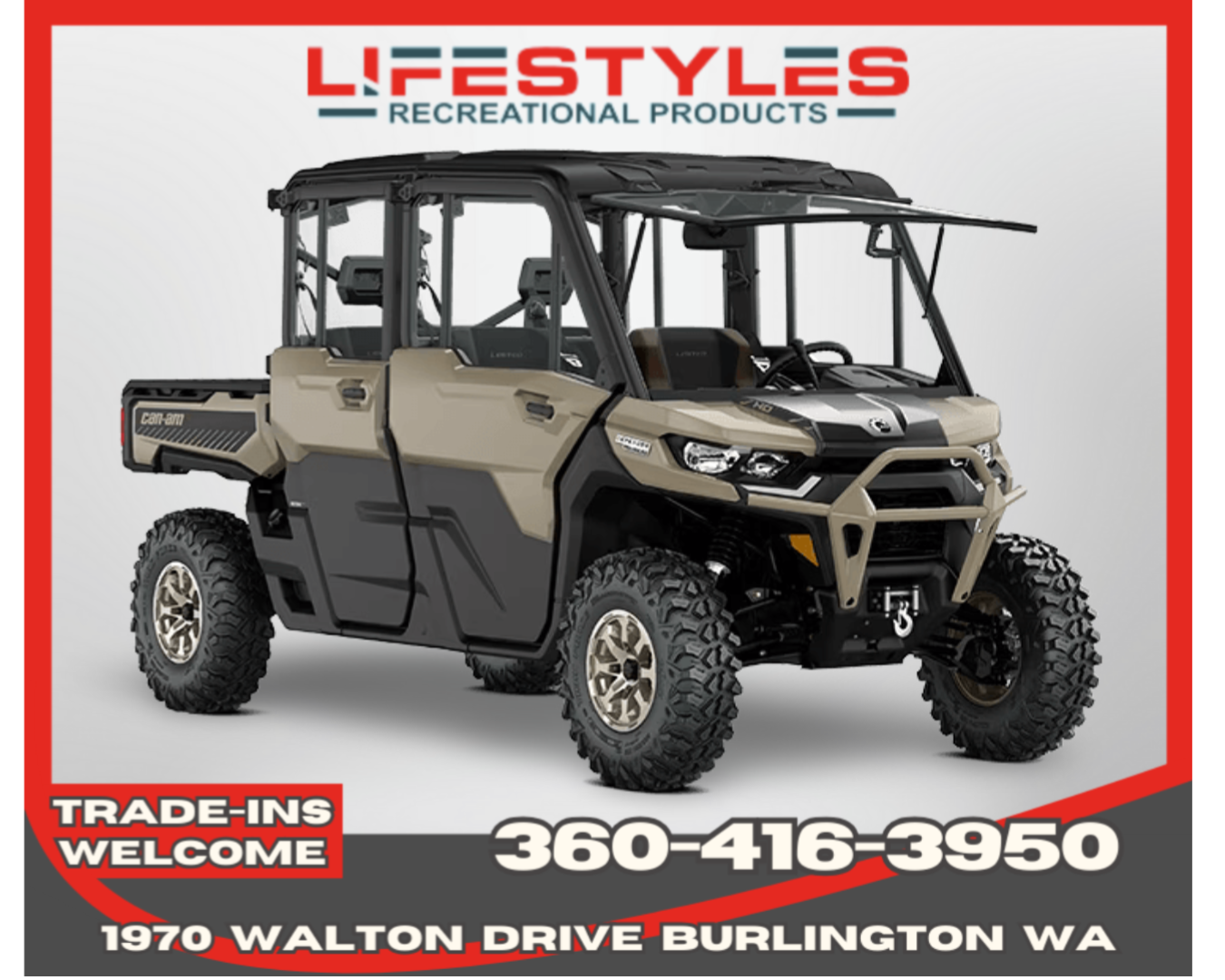 CAN-AM DEFENDER MAX LTD CAB HD10