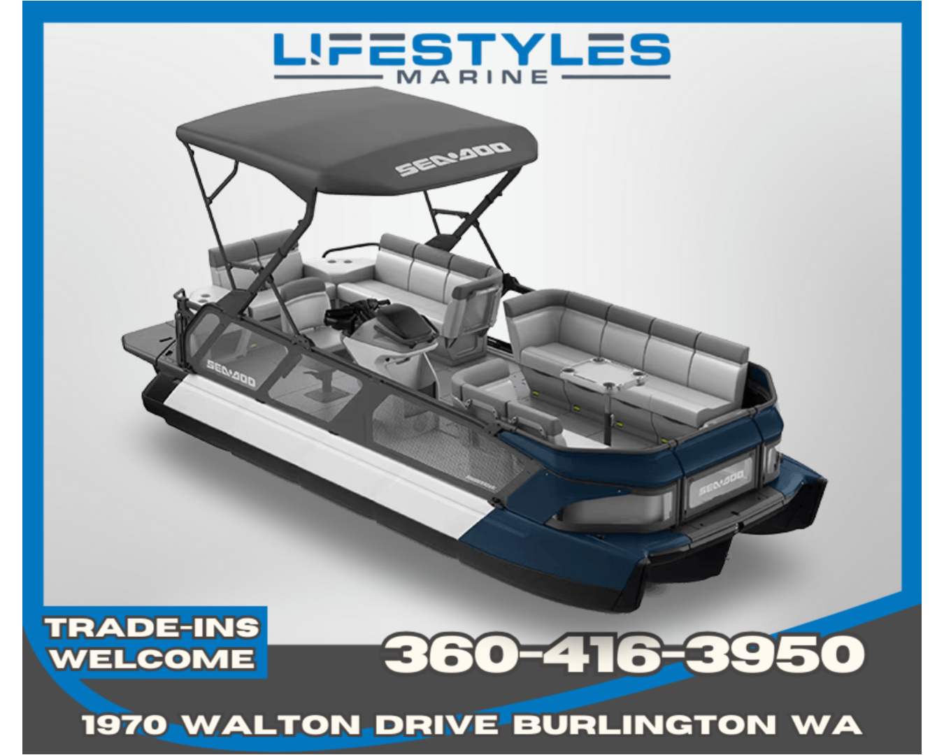 SEADOO SEADOO SWITCH CRUISE 21' 230hp