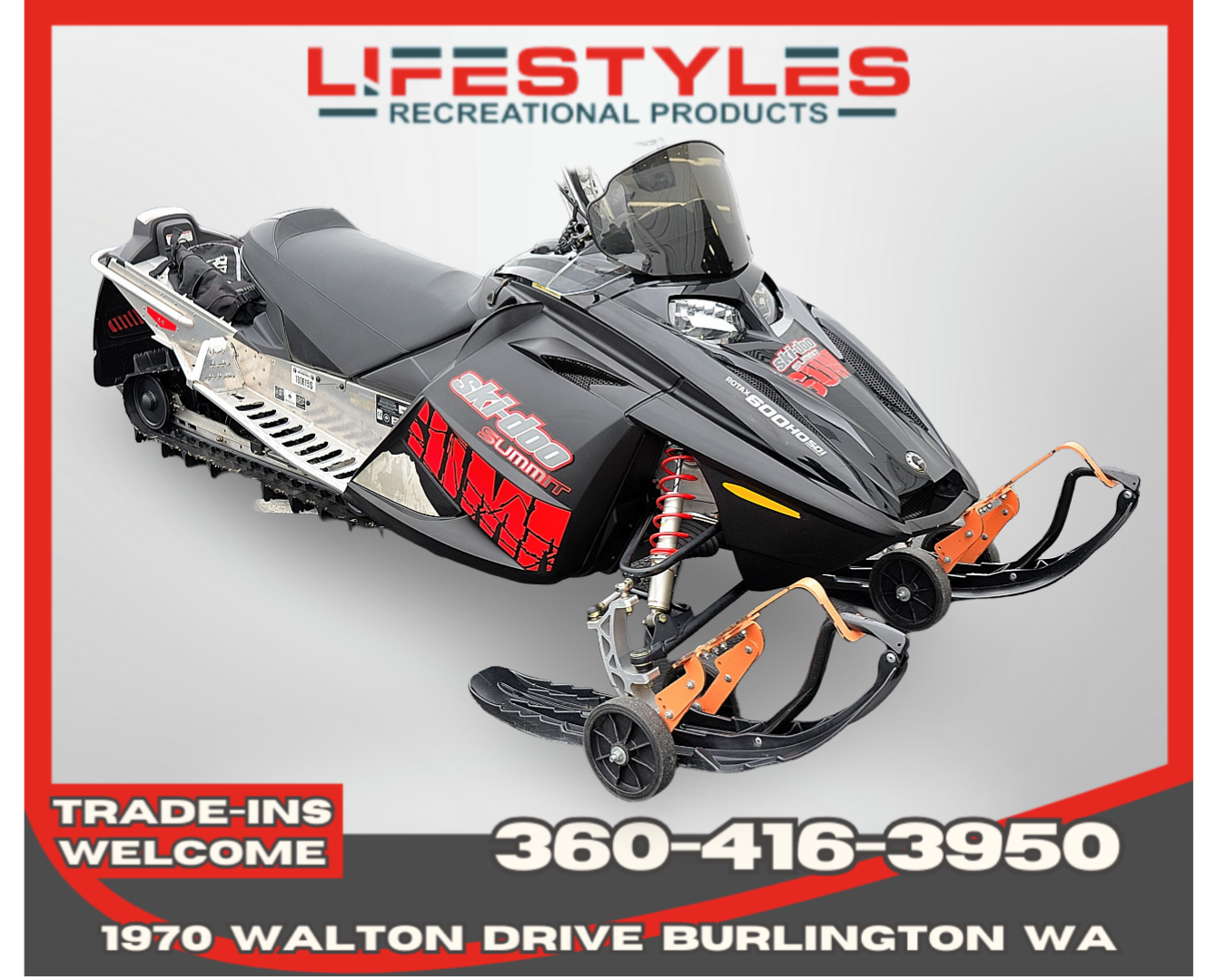 SKI DOO SUMMIT ADR 600HO SDI-E