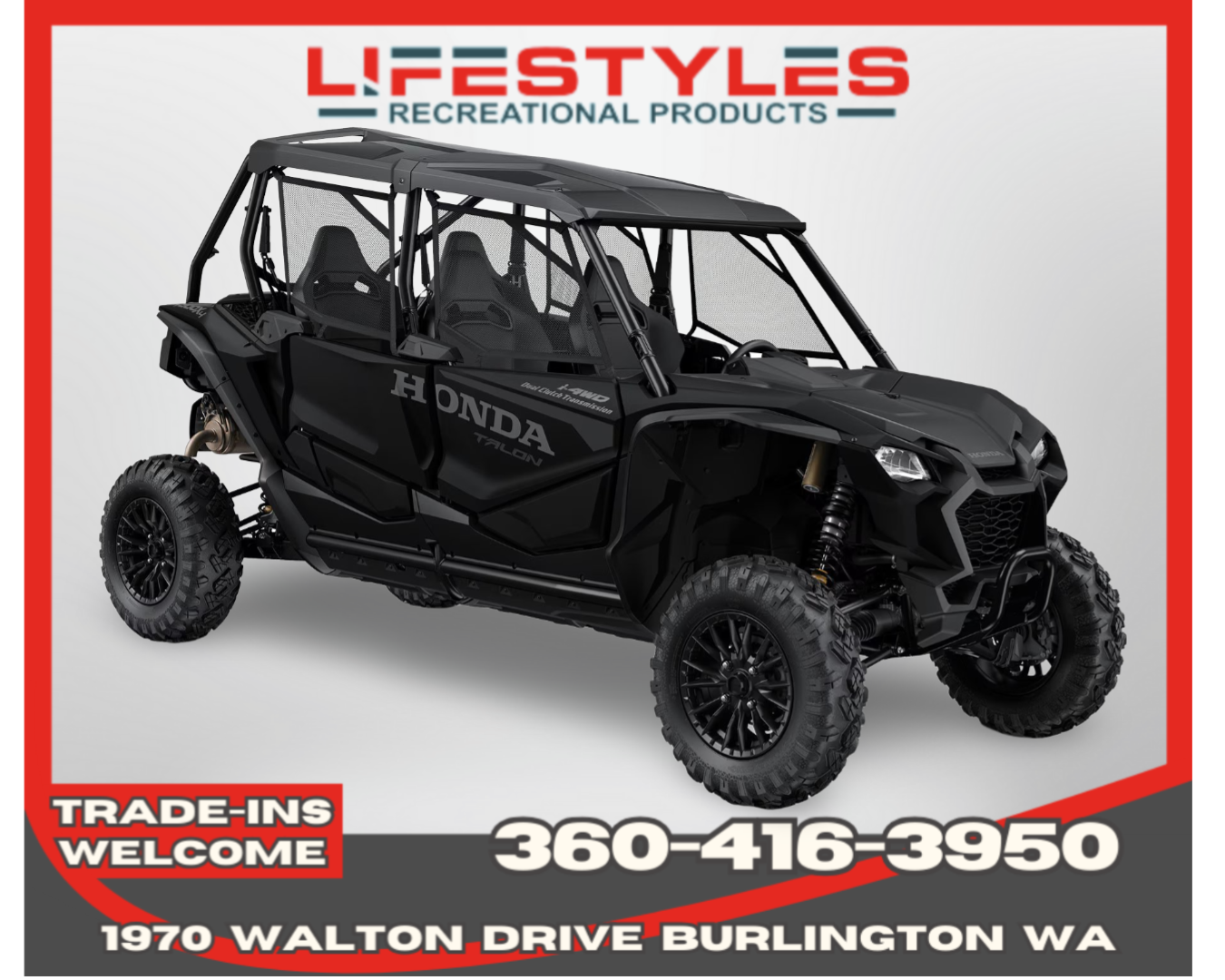 2024 HONDA Talon 1000X-4 
