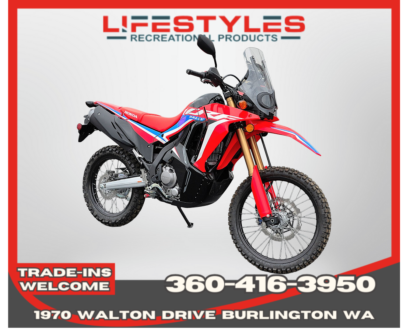 2024 HONDA CRF 300L Rally