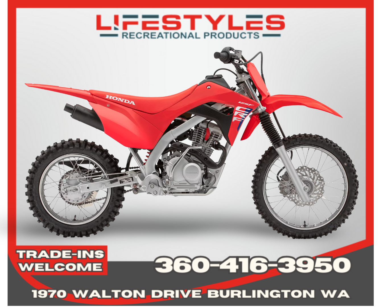 HONDA CRF 125F Big Wheel