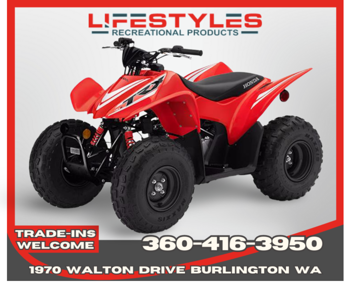 2025 HONDA TRX90XS