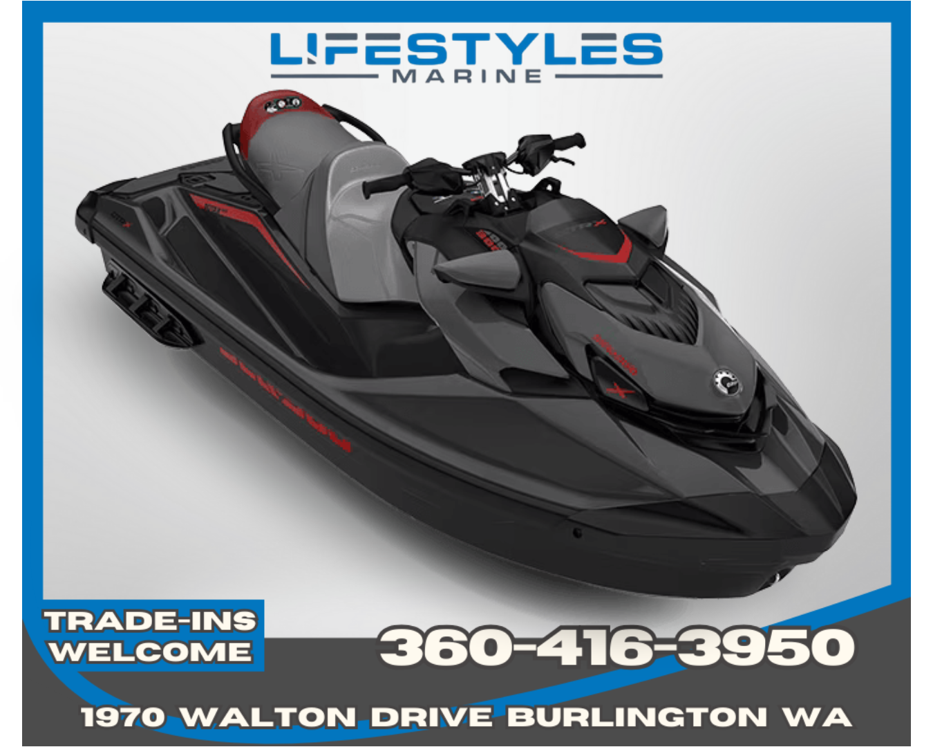SEADOO GTR X 300 IBR AUDIO