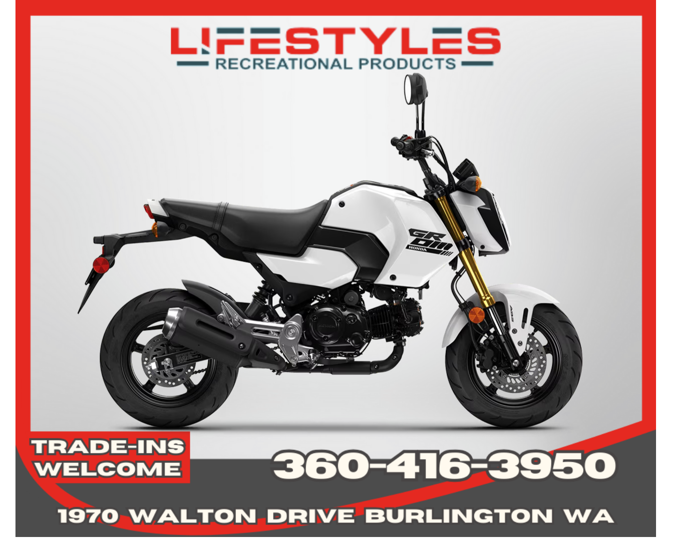 2026 HONDA GROM125