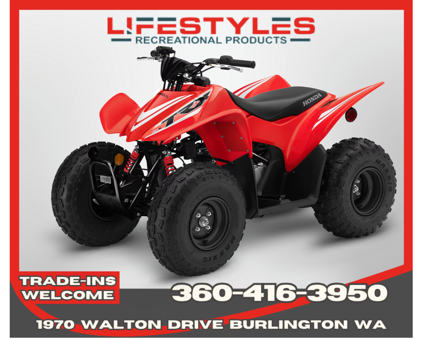 2025 HONDA TRX90XS
